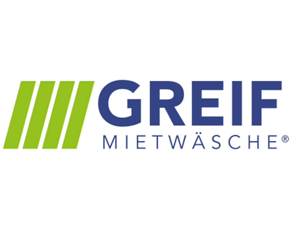 Logo GREIF Mietwäsche, Partner der Bischof-Ulrich-Realschule Augsburg