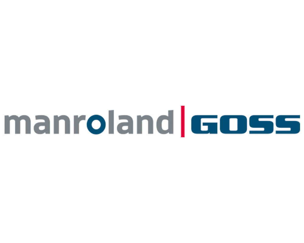 Logo manroland Goss, Partner der Bischof-Ulrich-Realschule Augsburg
