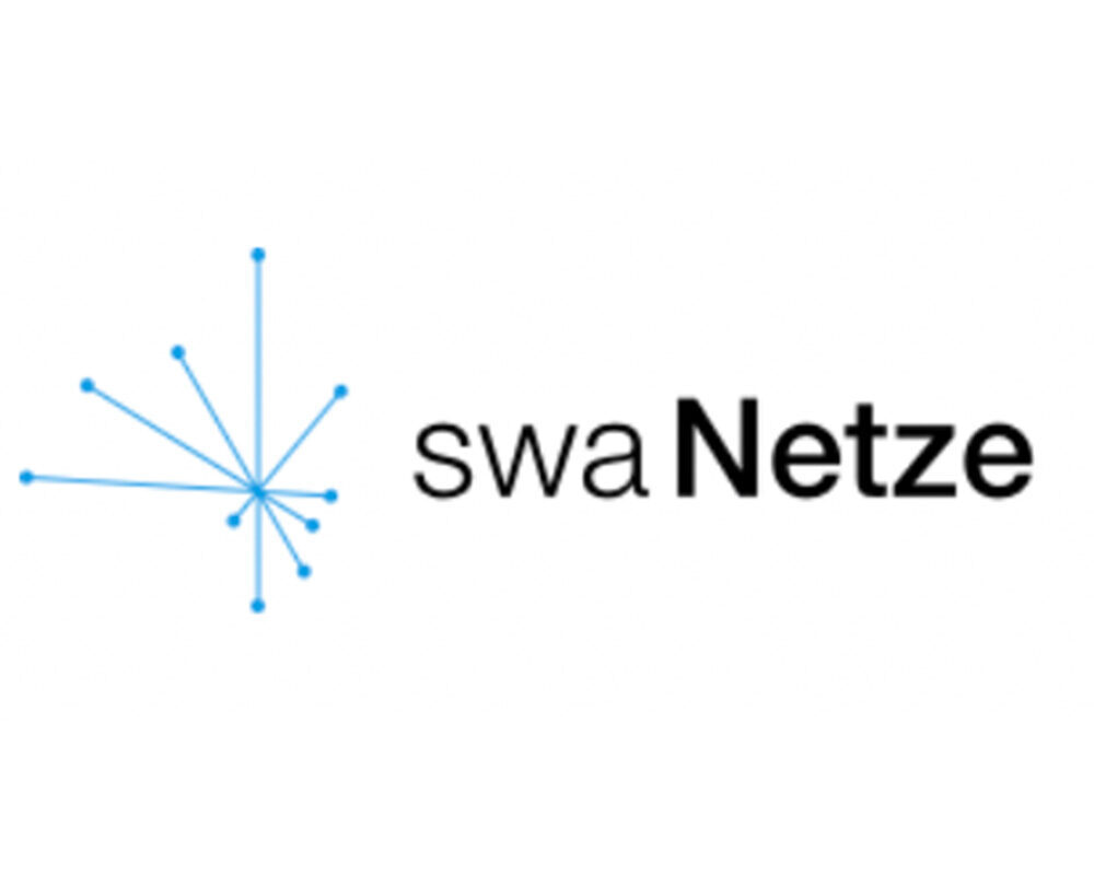 Logo swa Netze, Partner der Bischof-Ulrich-Realschule Augsburg
